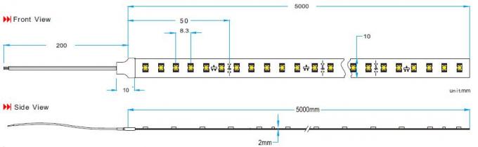 3528 Constant Current IC che determina le lampade fluorescenti del LED da 10 - 15 metri lunghezze della corsa continue 0
