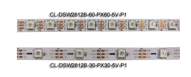 Lampade fluorescenti indirizzabili di 5VDC WS2812B Digital LED 30 LED/m. e 30 pixel/m.