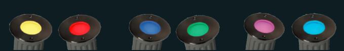 1 * luce del punto di Embeded LED Inground della lente del favo 3W con la copertura rotonda 1