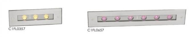 6 * la luce lineare messa decorativa di punto del supporto 2W, CE delle luci della scala del LED/RoHs ha approvato 6