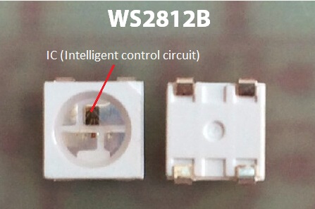 Pixel indirizzabili/m. e 30 LED/m. delle lampade fluorescenti di 5VDC WS2812B Digital LED 30 2