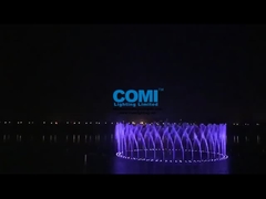 Controllo musicale DMX512 indirizzabile LED Illuminazione della fontana Show