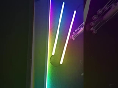 DMX512 indirizzabile RGBW Recessed IP67 LED Illuminazione lineare colorata che cambia colore