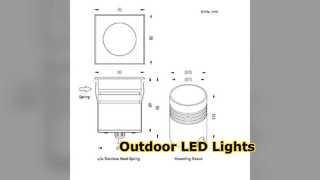 Illumina il tuo paesaggio: luci sotterranee a LED versatili