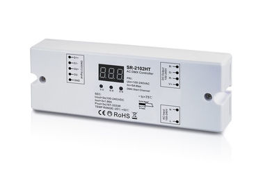 il CA 100-240V ha introdotto il regolatore ad alta tensione 3CH DMX512 per la striscia ad alta tensione di RGB LED